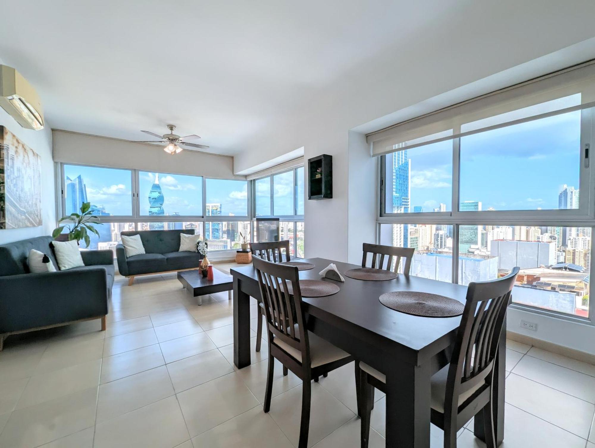 Yc 3602 L Apartamento 2Br En Av Balboa ปานามาซิตี้ ภายนอก รูปภาพ