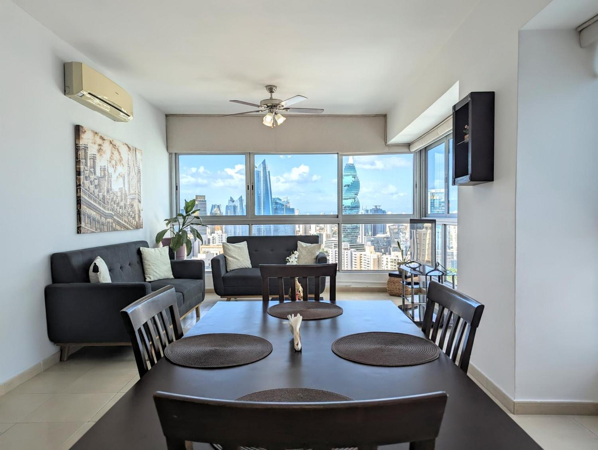 Yc 3602 L Apartamento 2Br En Av Balboa ปานามาซิตี้ ภายนอก รูปภาพ