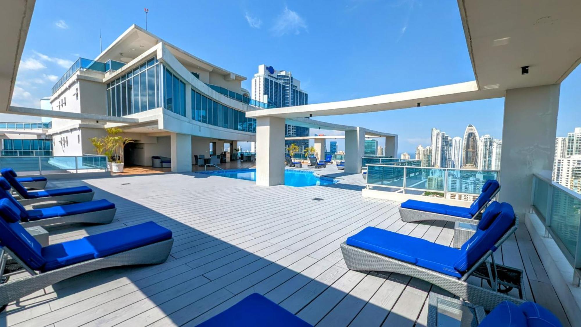 Yc 3602 L Apartamento 2Br En Av Balboa ปานามาซิตี้ ภายนอก รูปภาพ